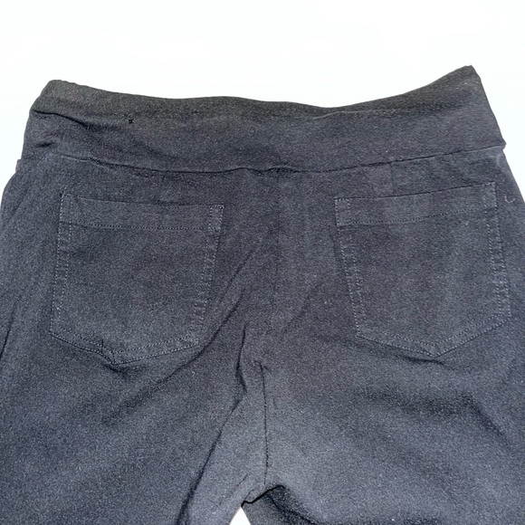 J mclaughlin skinny black stretch pull on dress pants 2 - Picture 2 of 3